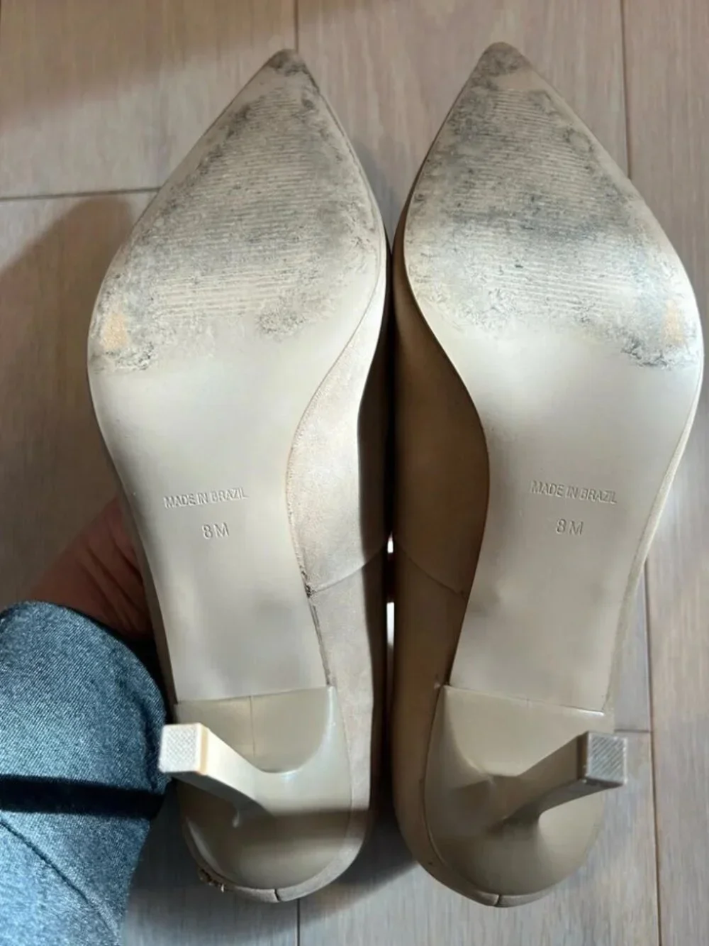 Steve‎ Madden Classie tan nubuck stilettos